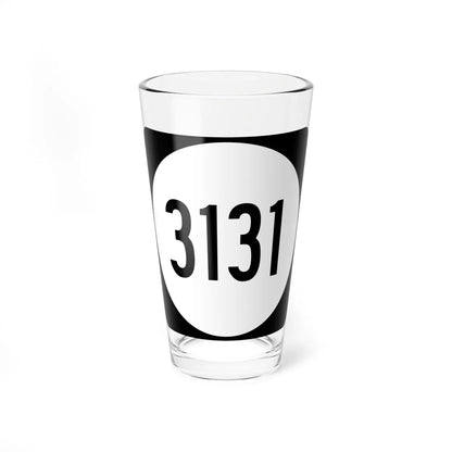 PR tertiary 3131 (Puerto Rico) (Road Sign) Pint Glass 16oz 16oz - Go Mug Yourself