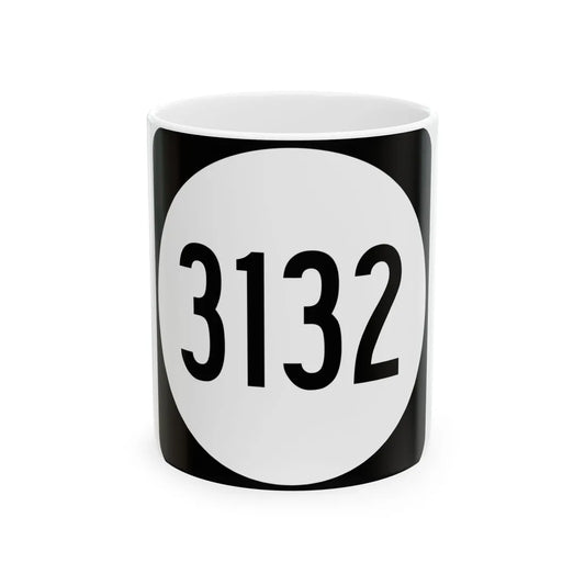 PR tertiary 3132 (Puerto Rico) (Road Sign) White Coffee Mug 11oz - Go Mug Yourself