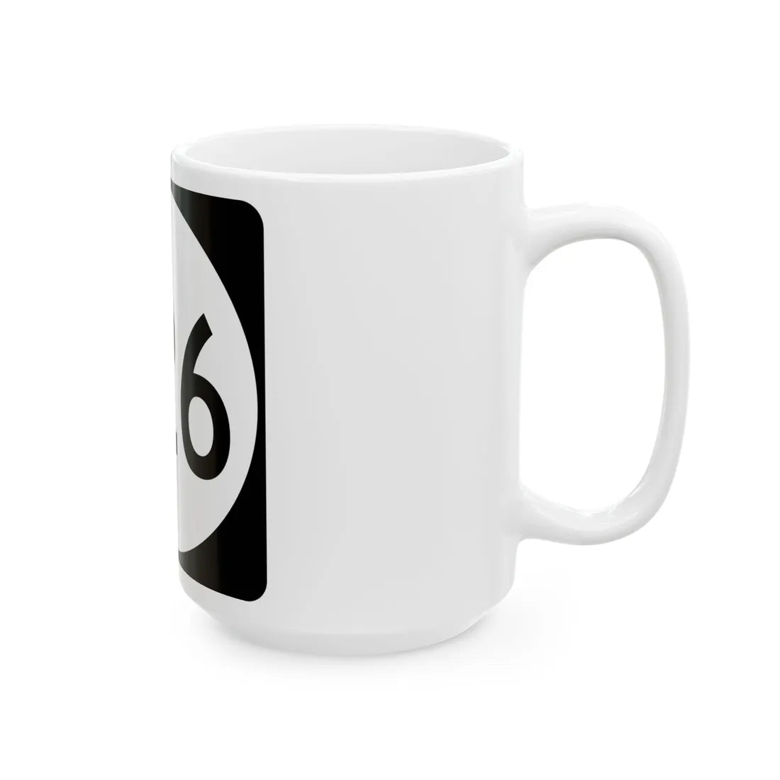 PR tertiary 326 (Puerto Rico) (Road Sign) White Coffee Mug - Go Mug Yourself