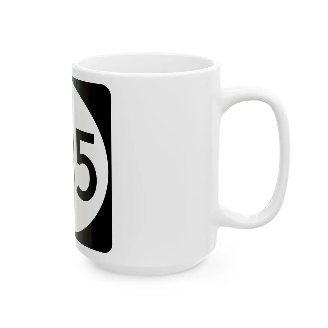 PR tertiary 335 (Puerto Rico) (Road Sign) White Coffee Mug - Go Mug Yourself