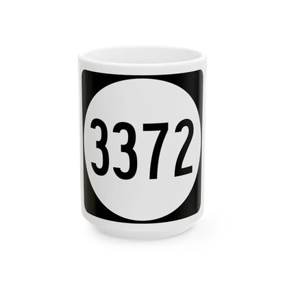 PR tertiary 3372 (Puerto Rico) (Road Sign) White Coffee Mug 15oz - Go Mug Yourself