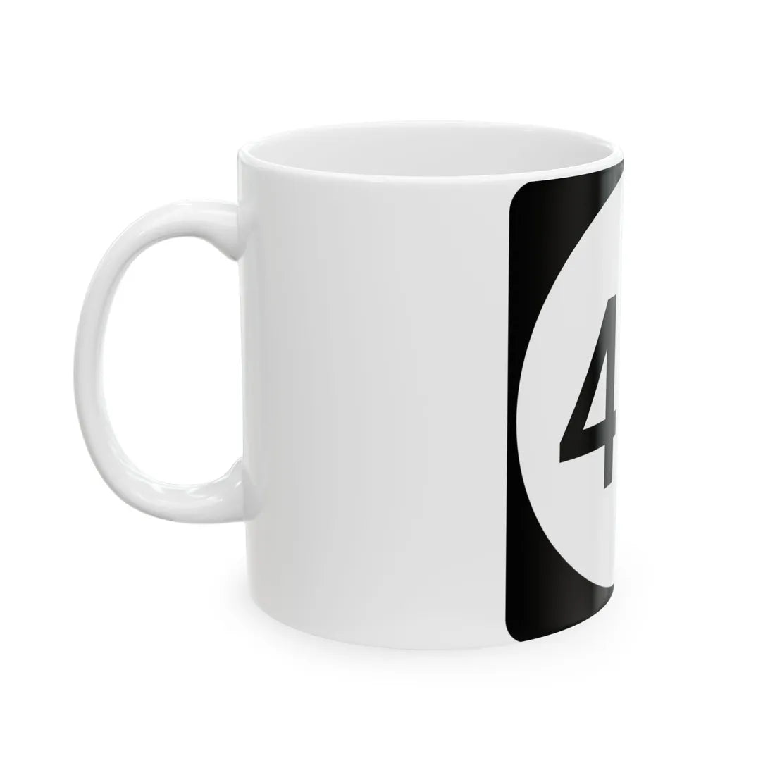PR tertiary 413 (Puerto Rico) (Road Sign) White Coffee Mug - Go Mug Yourself