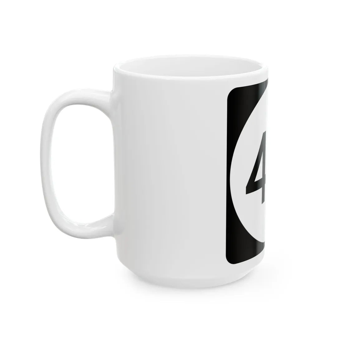 PR tertiary 413 (Puerto Rico) (Road Sign) White Coffee Mug - Go Mug Yourself