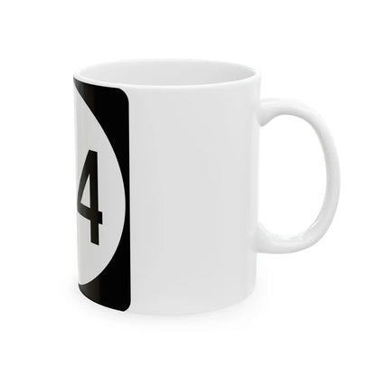 PR tertiary 414 (Puerto Rico) (Road Sign) White Coffee Mug - Go Mug Yourself