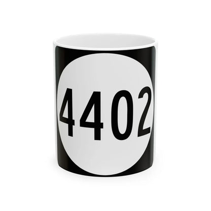 PR tertiary 4402 (Puerto Rico) (Road Sign) White Coffee Mug 11oz - Go Mug Yourself