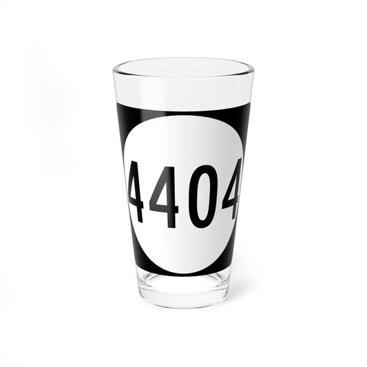 PR tertiary 4404 (Puerto Rico) (Road Sign) Pint Glass 16oz 16oz - Go Mug Yourself
