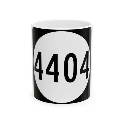 PR tertiary 4404 (Puerto Rico) (Road Sign) White Coffee Mug 11oz - Go Mug Yourself