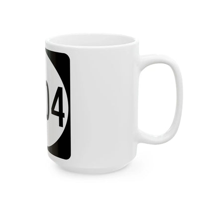 PR tertiary 4404 (Puerto Rico) (Road Sign) White Coffee Mug - Go Mug Yourself