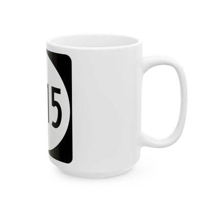 PR tertiary 4415 (Puerto Rico) (Road Sign) White Coffee Mug - Go Mug Yourself