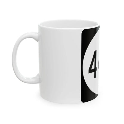 PR tertiary 4416 (Puerto Rico) (Road Sign) White Coffee Mug - Go Mug Yourself