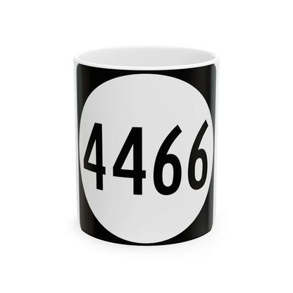 PR tertiary 4466 (Puerto Rico) (Road Sign) White Coffee Mug 11oz - Go Mug Yourself