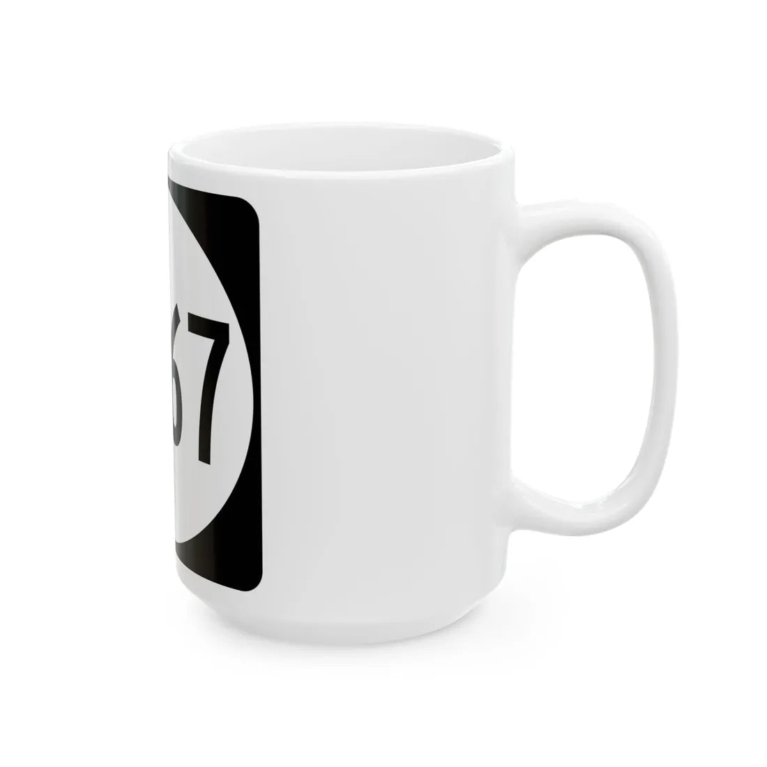 PR tertiary 4467 (Puerto Rico) (Road Sign) White Coffee Mug - Go Mug Yourself