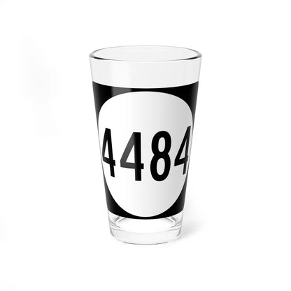 PR tertiary 4484 (Puerto Rico) (Road Sign) Pint Glass 16oz - Go Mug Yourself