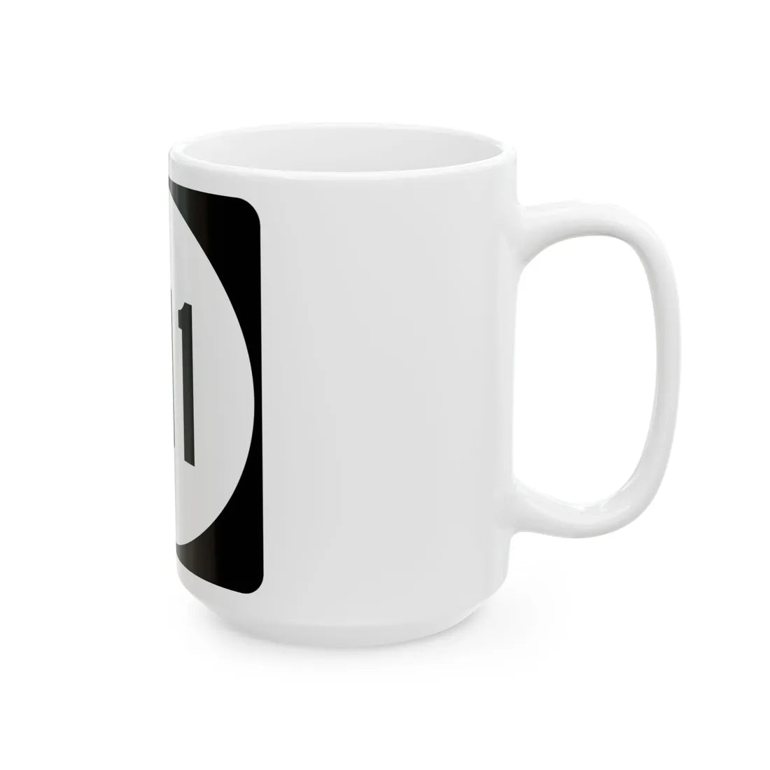 PR tertiary 511 (Puerto Rico) (Road Sign) White Coffee Mug - Go Mug Yourself