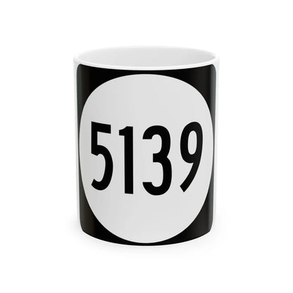 PR tertiary 5139 (Puerto Rico) (Road Sign) White Coffee Mug 11oz - Go Mug Yourself