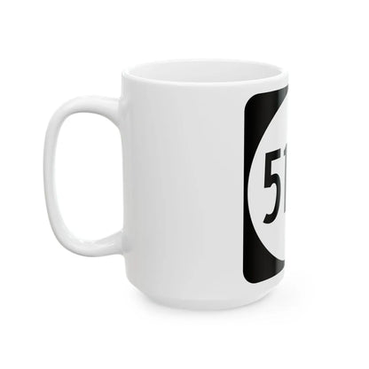 PR tertiary 5144 (Puerto Rico) (Road Sign) White Coffee Mug - Go Mug Yourself