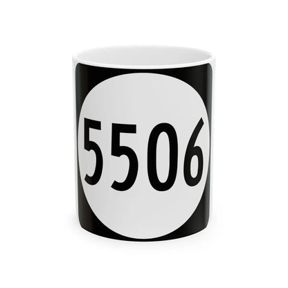PR tertiary 5506 (Puerto Rico) (Road Sign) White Coffee Mug 11oz - Go Mug Yourself
