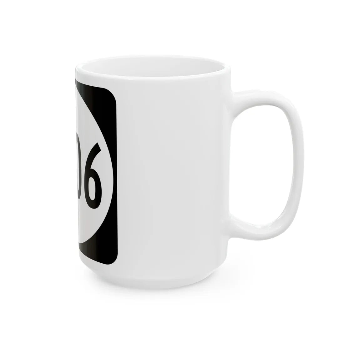 PR tertiary 5506 (Puerto Rico) (Road Sign) White Coffee Mug - Go Mug Yourself