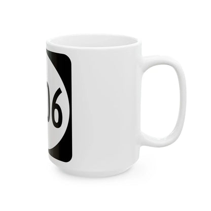 PR tertiary 5506 (Puerto Rico) (Road Sign) White Coffee Mug - Go Mug Yourself