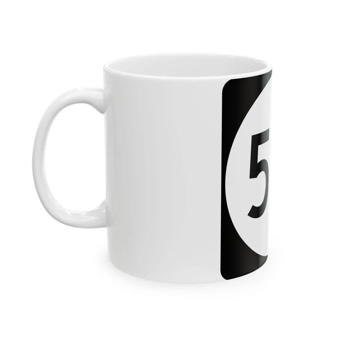 PR tertiary 591 (Puerto Rico) (Road Sign) White Coffee Mug - Go Mug Yourself