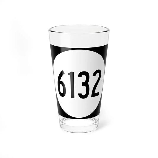 PR tertiary 6132 (Puerto Rico) (Road Sign) Pint Glass 16oz 16oz - Go Mug Yourself