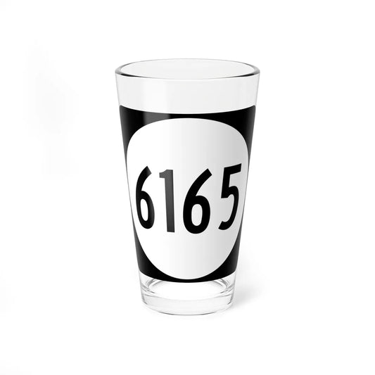 PR tertiary 6165 (Puerto Rico) (Road Sign) Pint Glass 16oz 16oz - Go Mug Yourself