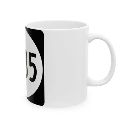 PR tertiary 6685 (Puerto Rico) (Road Sign) White Coffee Mug - Go Mug Yourself