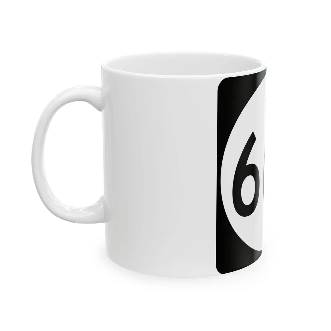 PR tertiary 669 (Puerto Rico) (Road Sign) White Coffee Mug - Go Mug Yourself