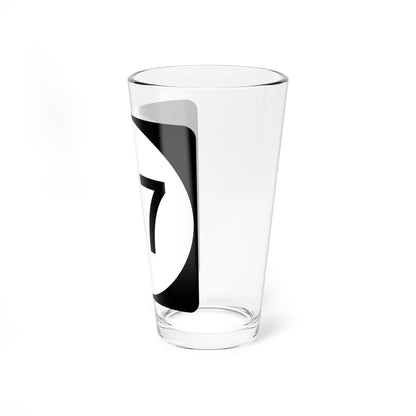 PR tertiary 717 (Puerto Rico) (Road Sign) Pint Glass 16oz - Go Mug Yourself