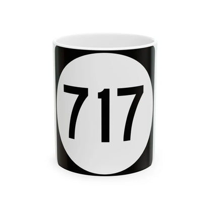 PR tertiary 717 (Puerto Rico) (Road Sign) White Coffee Mug 11oz - Go Mug Yourself