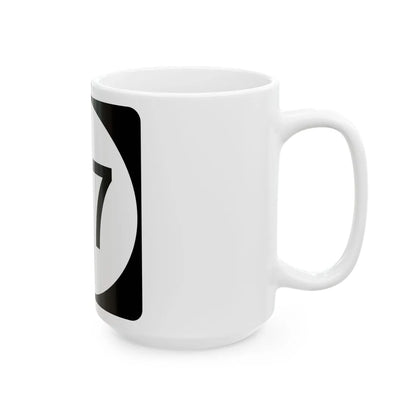 PR tertiary 717 (Puerto Rico) (Road Sign) White Coffee Mug - Go Mug Yourself