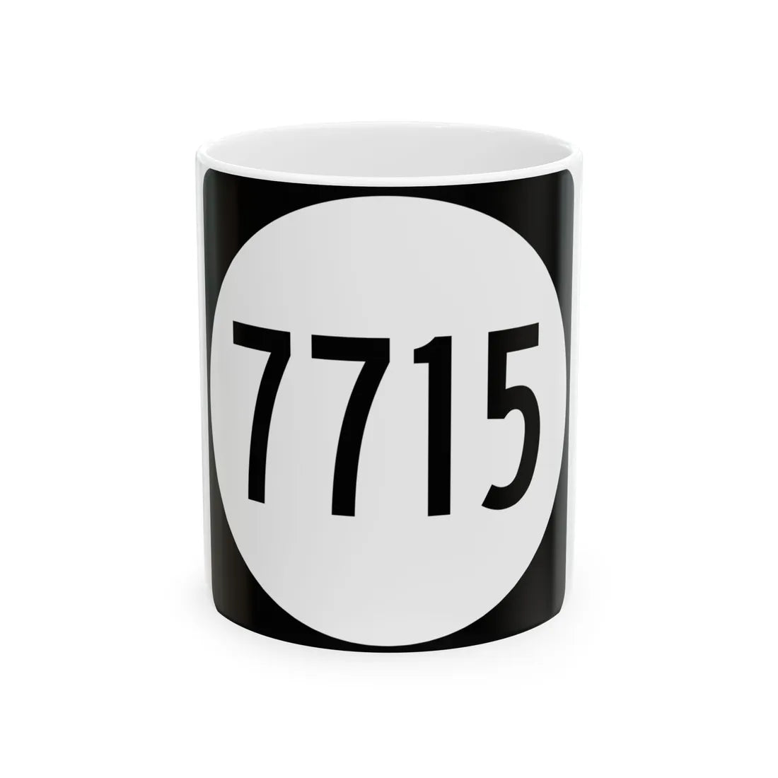 PR tertiary 7715 (Puerto Rico) (Road Sign) White Coffee Mug 11oz - Go Mug Yourself