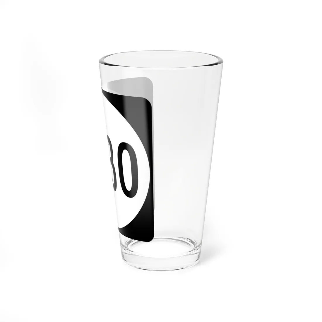 PR tertiary 7730 (Puerto Rico) (Road Sign) Pint Glass 16oz - Go Mug Yourself