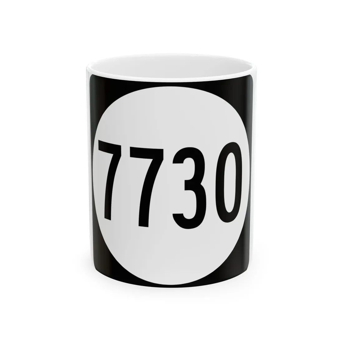PR tertiary 7730 (Puerto Rico) (Road Sign) White Coffee Mug 11oz - Go Mug Yourself