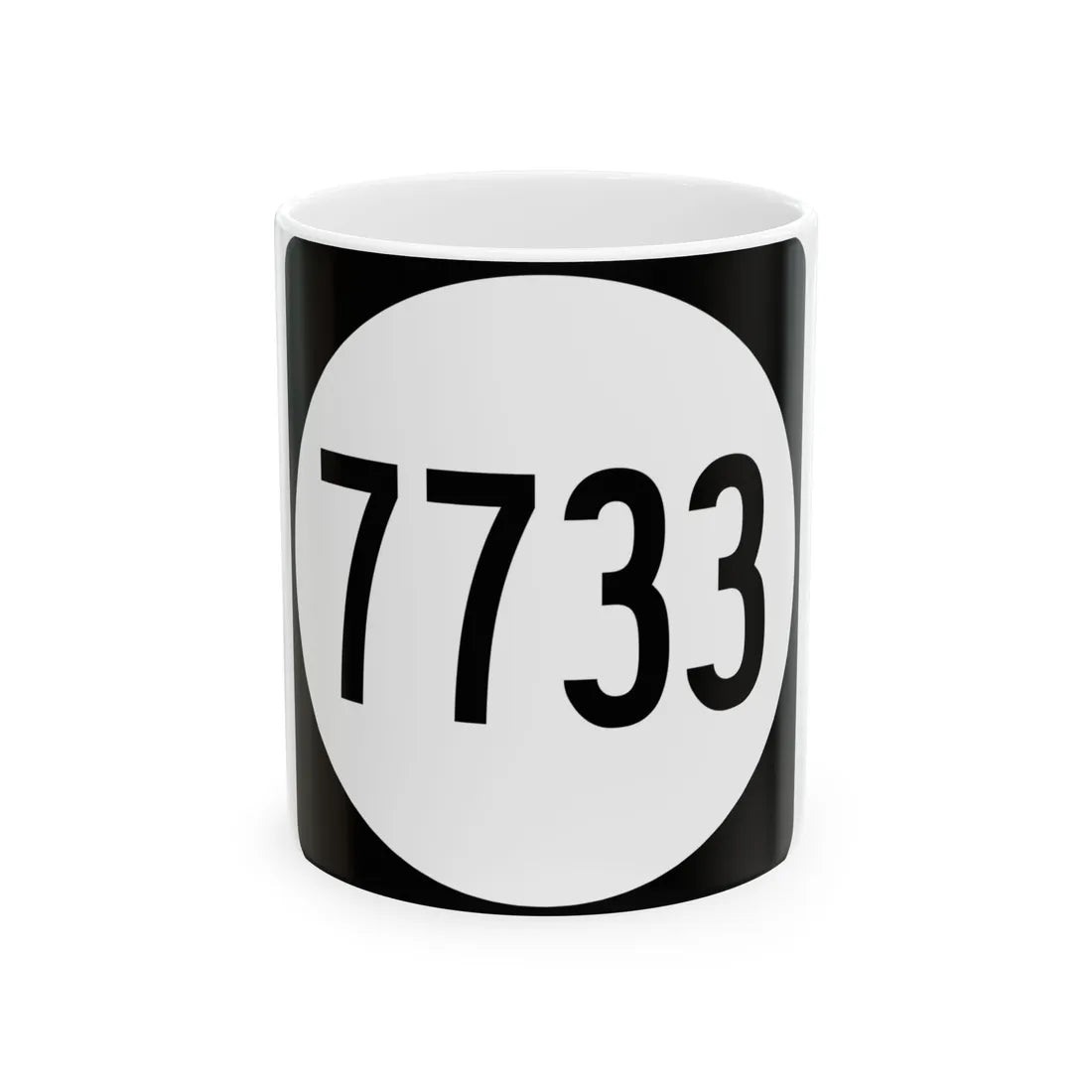 PR tertiary 7733 (Puerto Rico) (Road Sign) White Coffee Mug 11oz - Go Mug Yourself