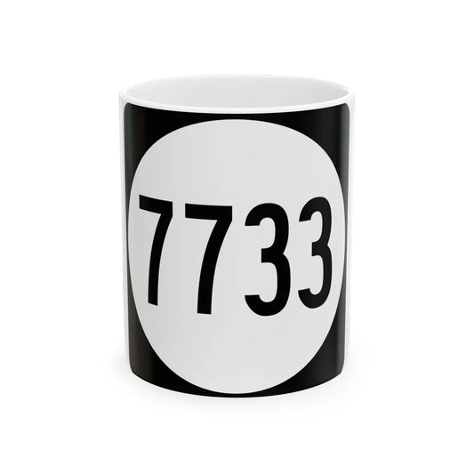 PR tertiary 7733 (Puerto Rico) (Road Sign) White Coffee Mug 11oz - Go Mug Yourself