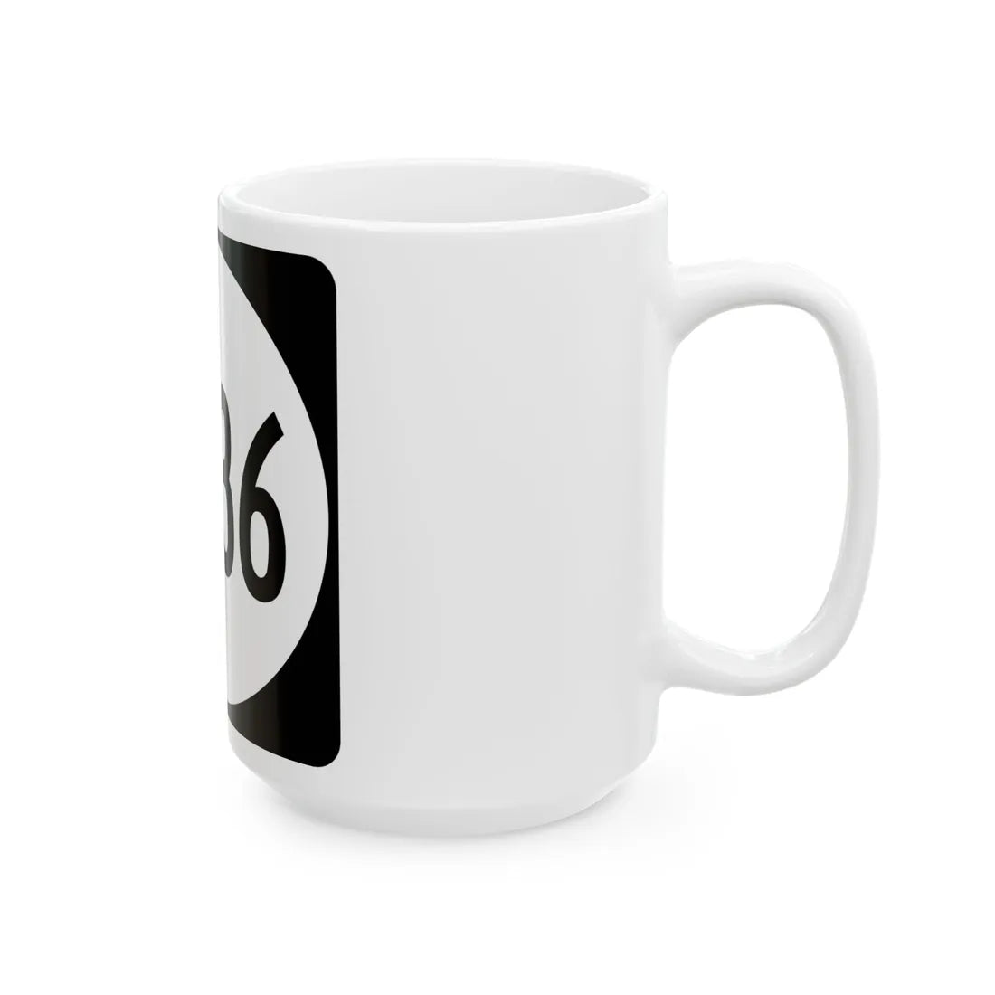 PR tertiary 7736 (Puerto Rico) (Road Sign) White Coffee Mug - Go Mug Yourself
