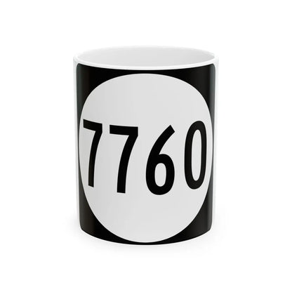 PR tertiary 7760 (Puerto Rico) (Road Sign) White Coffee Mug 11oz - Go Mug Yourself