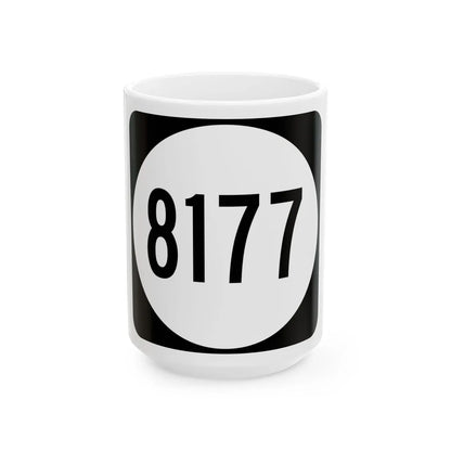 PR tertiary 8177 (Puerto Rico) (Road Sign) White Coffee Mug 15oz - Go Mug Yourself