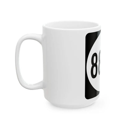 PR tertiary 8809 (Puerto Rico) (Road Sign) White Coffee Mug - Go Mug Yourself