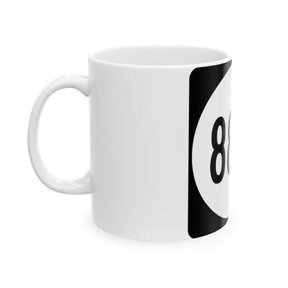 PR tertiary 8861 (Puerto Rico) (Road Sign) White Coffee Mug - Go Mug Yourself
