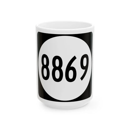 PR tertiary 8869 (Puerto Rico) (Road Sign) White Coffee Mug 15oz - Go Mug Yourself