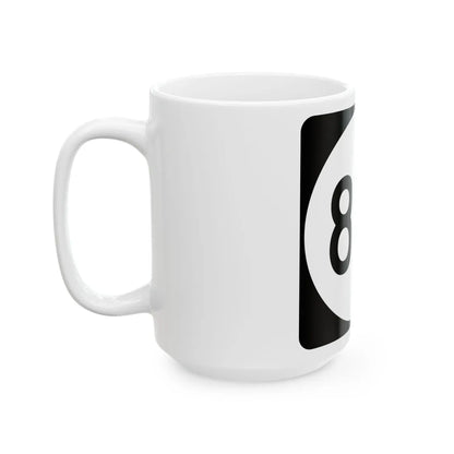 PR tertiary 891 (Puerto Rico) (Road Sign) White Coffee Mug - Go Mug Yourself