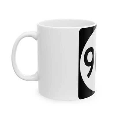 PR tertiary 908 (Puerto Rico) (Road Sign) White Coffee Mug - Go Mug Yourself