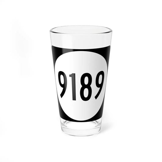 PR tertiary 9189 (Puerto Rico) (Road Sign) Pint Glass 16oz 16oz - Go Mug Yourself
