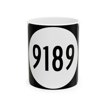 PR tertiary 9189 (Puerto Rico) (Road Sign) White Coffee Mug 11oz - Go Mug Yourself