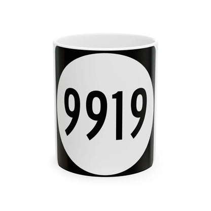 PR tertiary 9919 (Puerto Rico) (Road Sign) White Coffee Mug 11oz - Go Mug Yourself