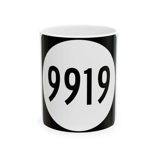 PR tertiary 9919 (Puerto Rico) (Road Sign) White Coffee Mug 11oz - Go Mug Yourself