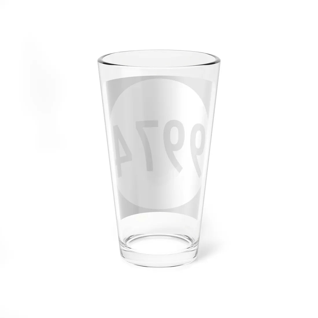 PR tertiary 9974 (Puerto Rico) (Road Sign) Pint Glass 16oz - Go Mug Yourself