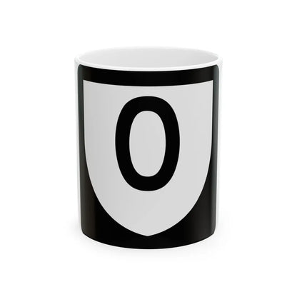 PR urban primary 0 (Puerto Rico) (Road Sign) White Coffee Mug 11oz - Go Mug Yourself